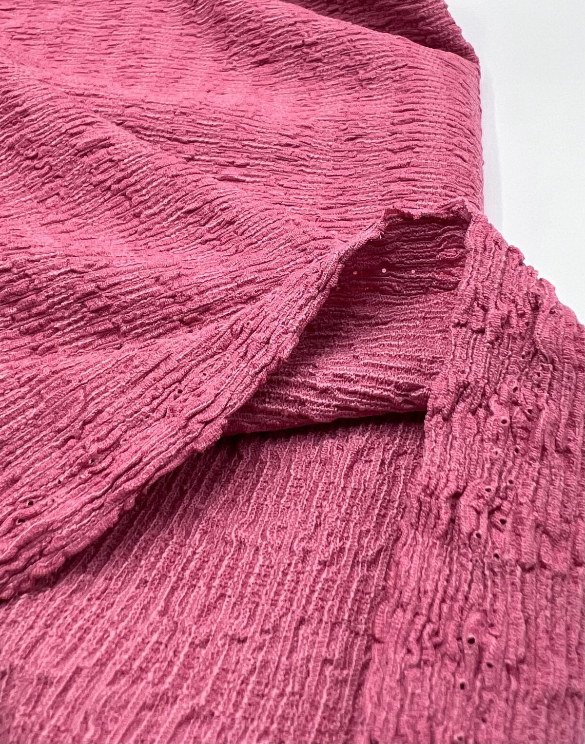 Rose Popcorn Stretch Fabric