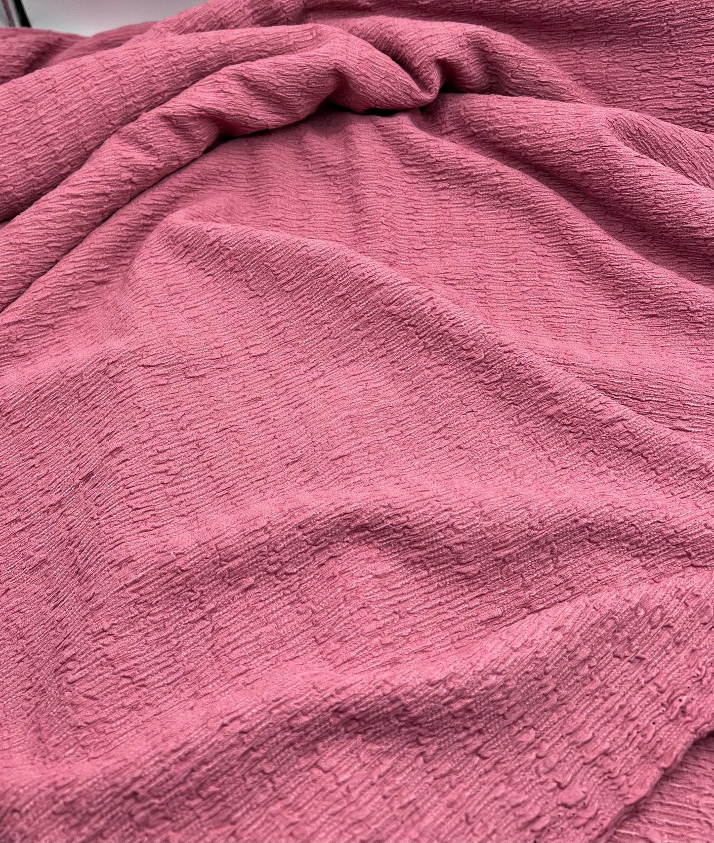 Rose Popcorn Stretch Fabric
