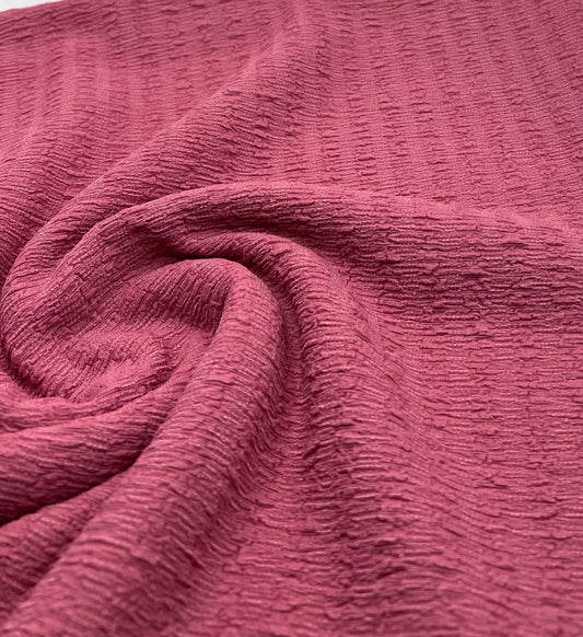 Rose Popcorn Stretch Fabric