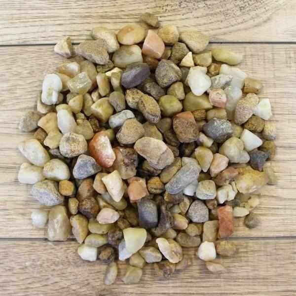 Rose Quartz Chippings Bulk Bag