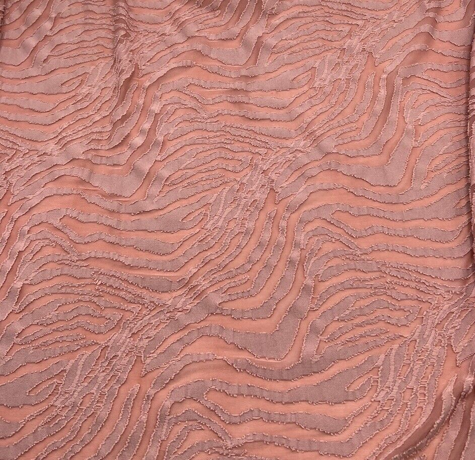 Rose Textured Zebra Stretch Dress Craft Fabric