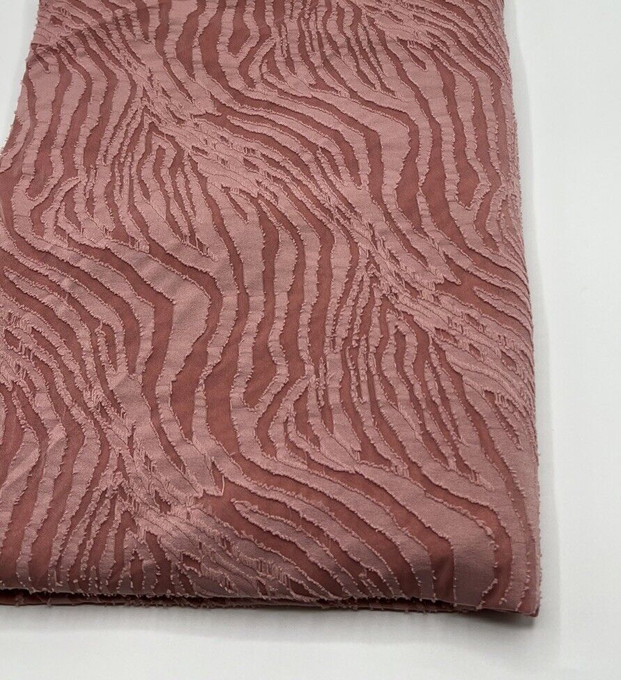 Rose Textured Zebra Stretch Dress Craft Fabric
