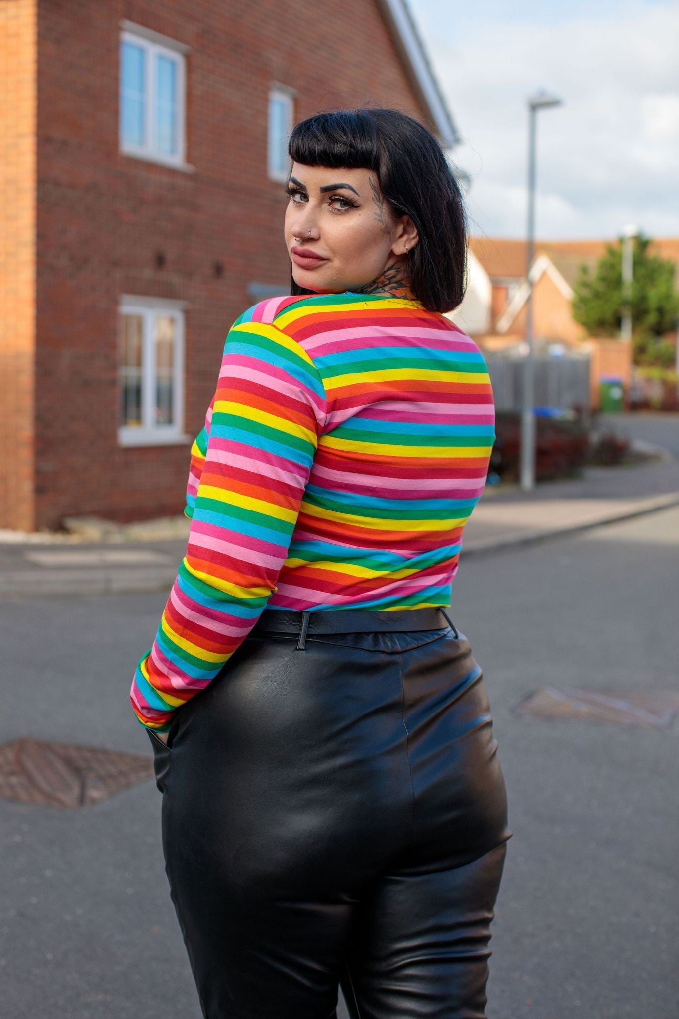 Roxy Rainbow Breastfeeding Top