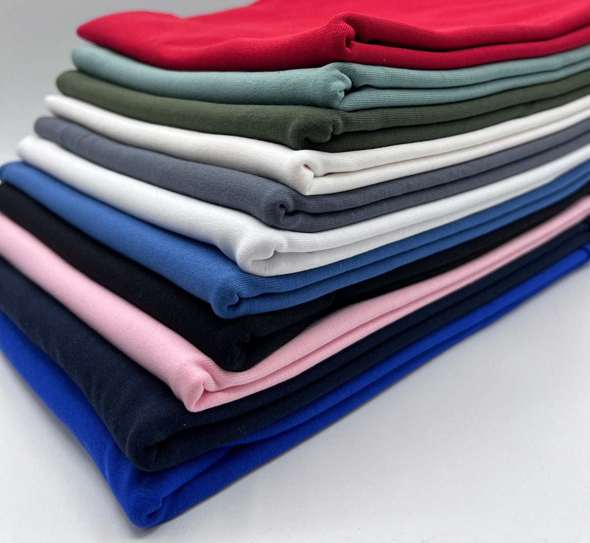 Royal Cotton Stretch Jersey 240 GSM 92/8 Lycra 4 Way Stretch