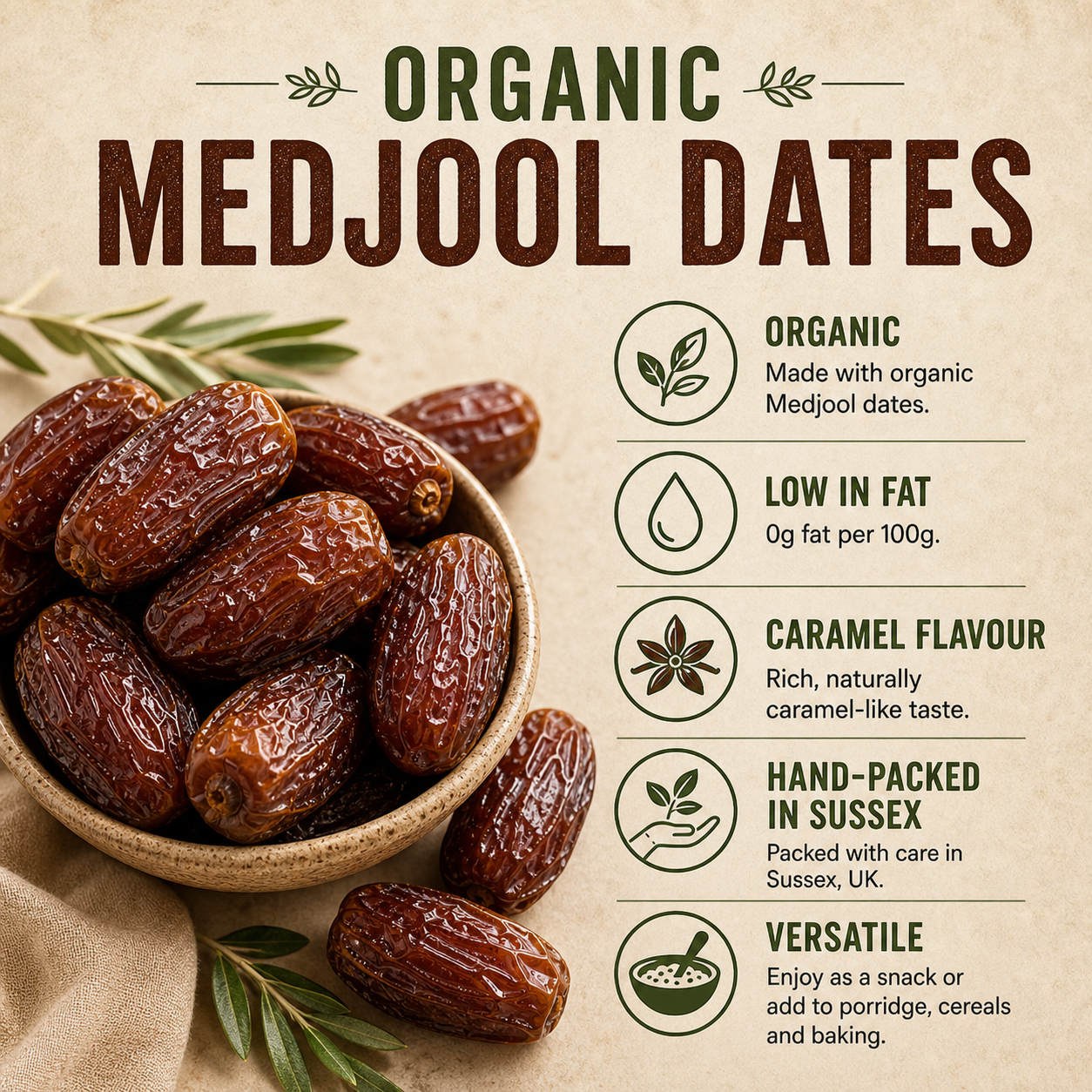 Organic Medjool Dates