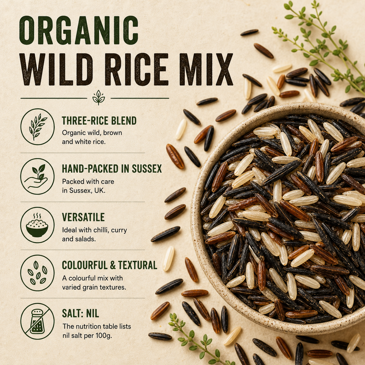 Organic Wild Rice Mix