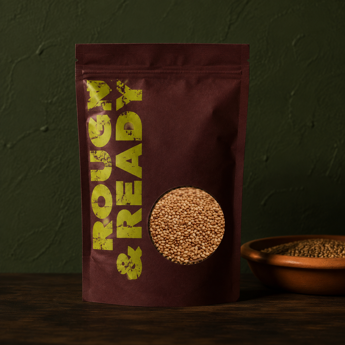 Infinity Foods Bulk Organic Whole Brown Sesame Seeds