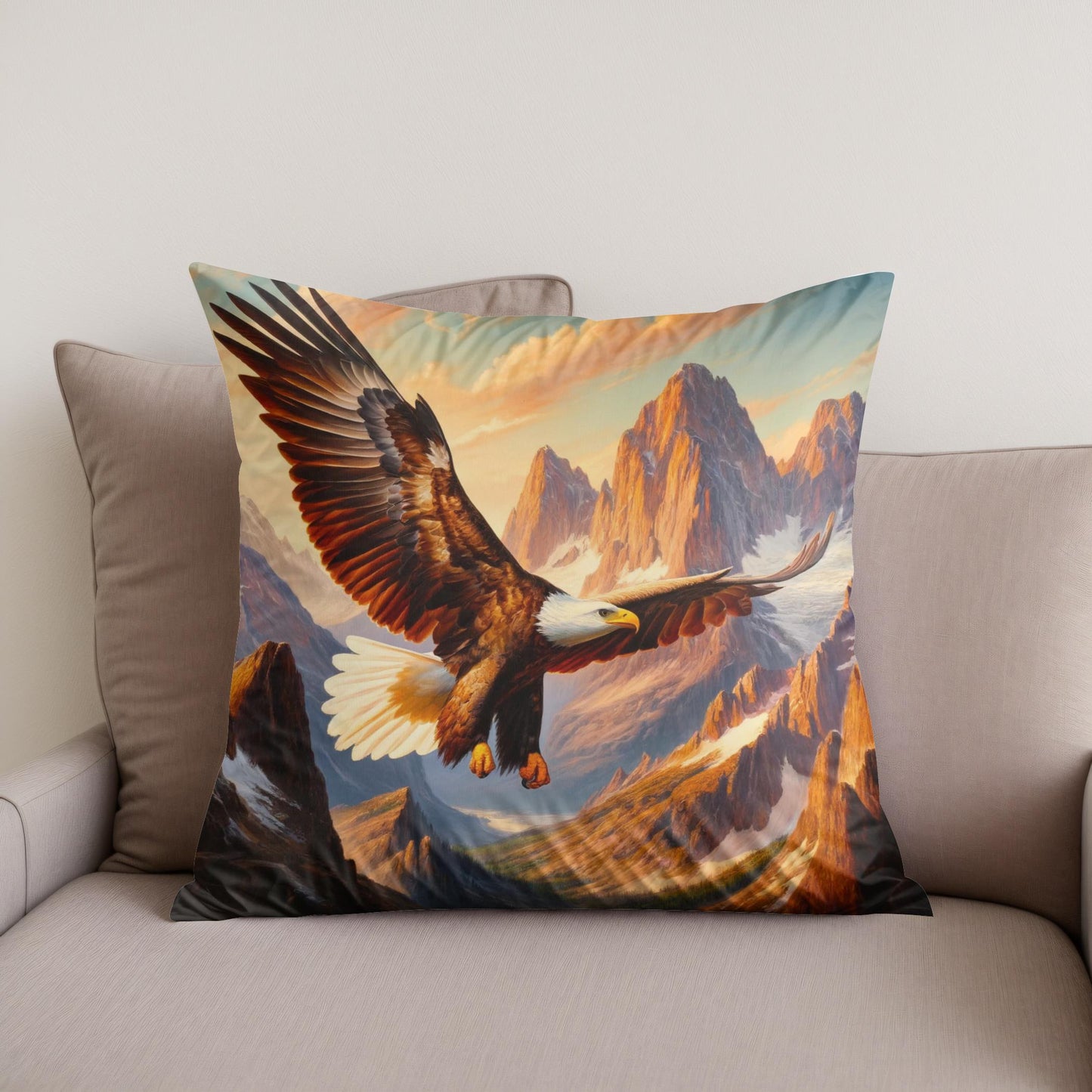 Majesty of the Skies Cotton Cushion