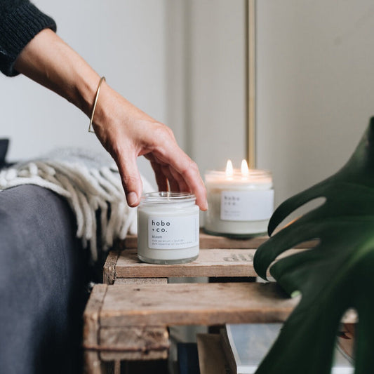 Bloom Small Aromatherapy Essential Oil Scented Soy Candle