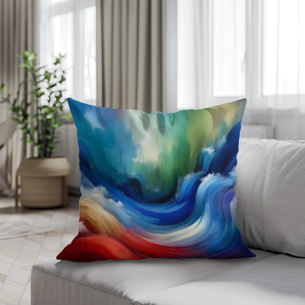Bold Harmony Cotton Cushion