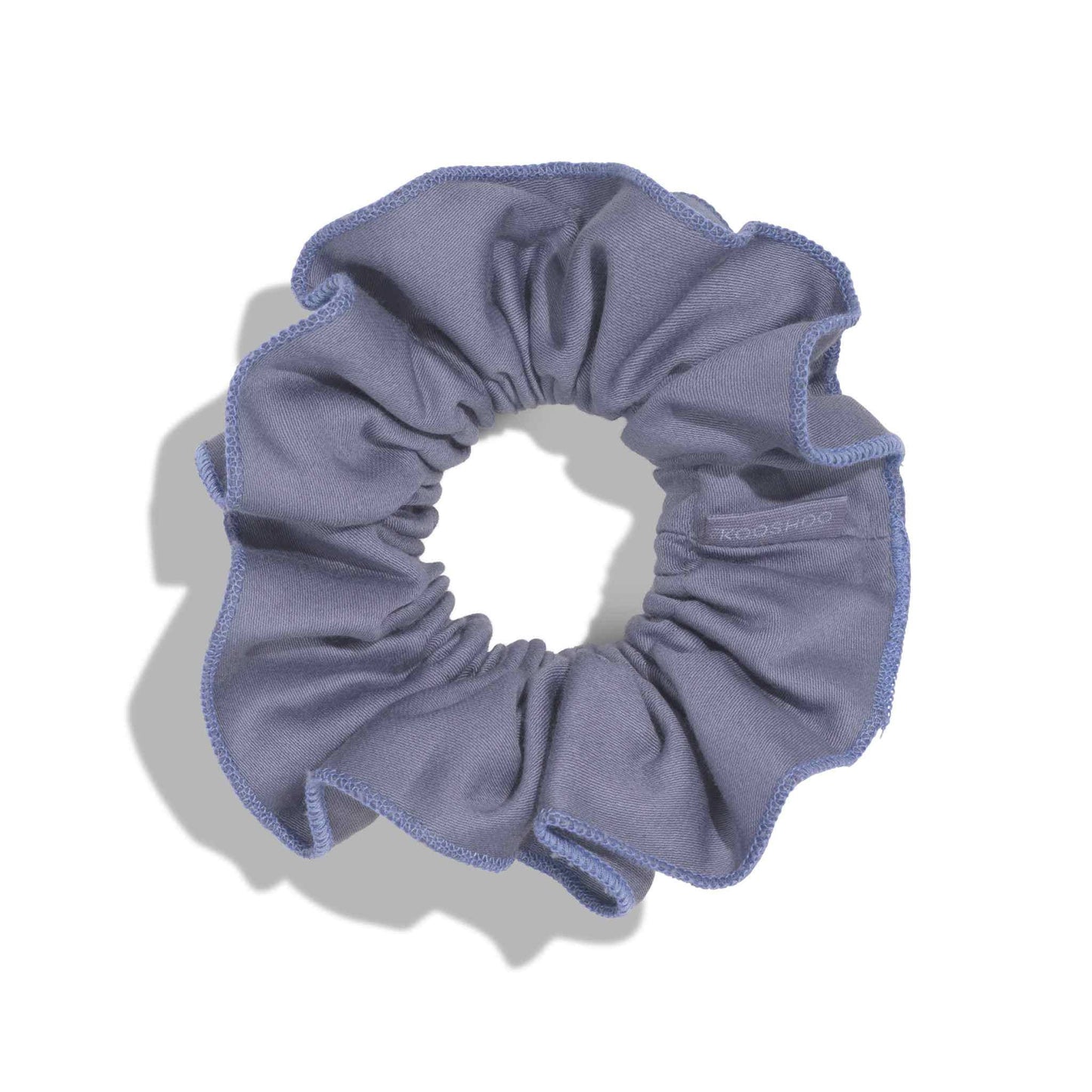 Ruched Organic Satin Scrunchie – Plastic-Free Hair Accessory