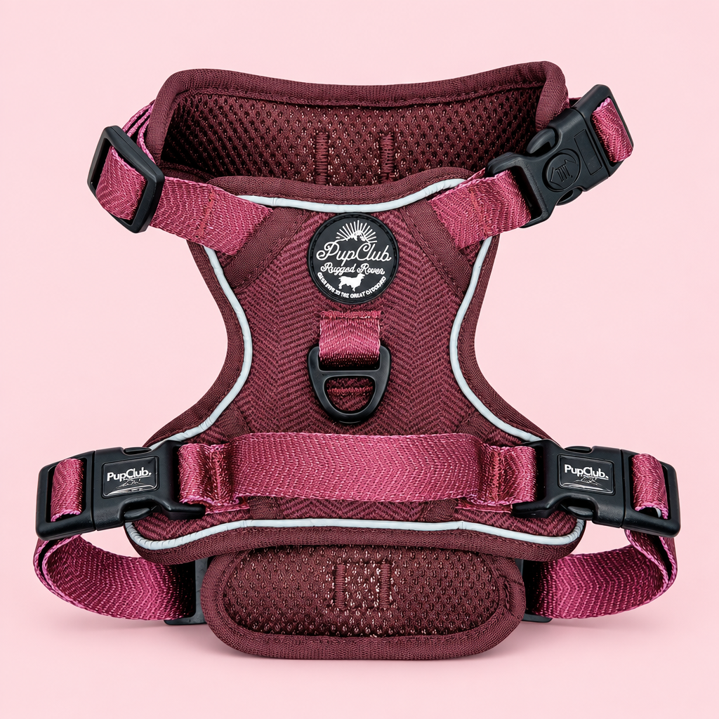 Rugged Rover™ Harness - Berry Tweed