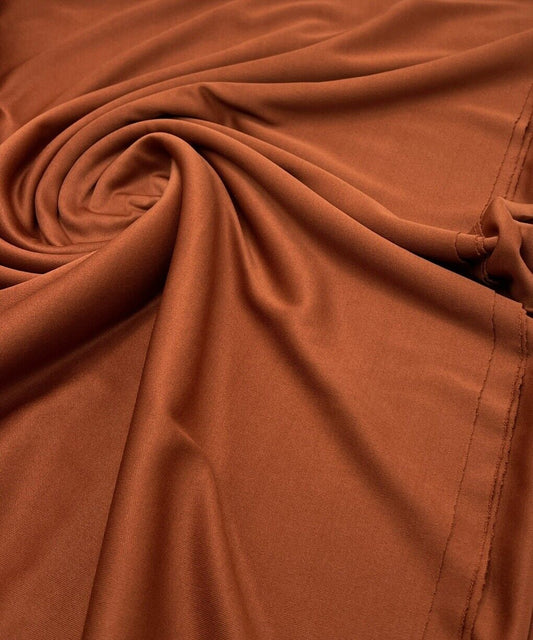 Brown Rust Toulouse Lining Liner Fabric