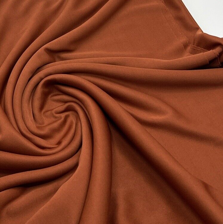 Brown Rust Toulouse Lining Liner Fabric
