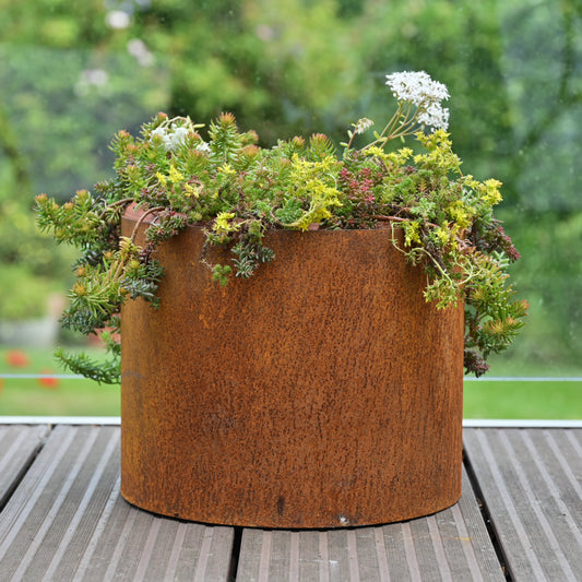 Rusty Plant Pots - Garden Planters