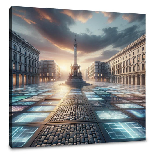 Plaza of Ages Canvas