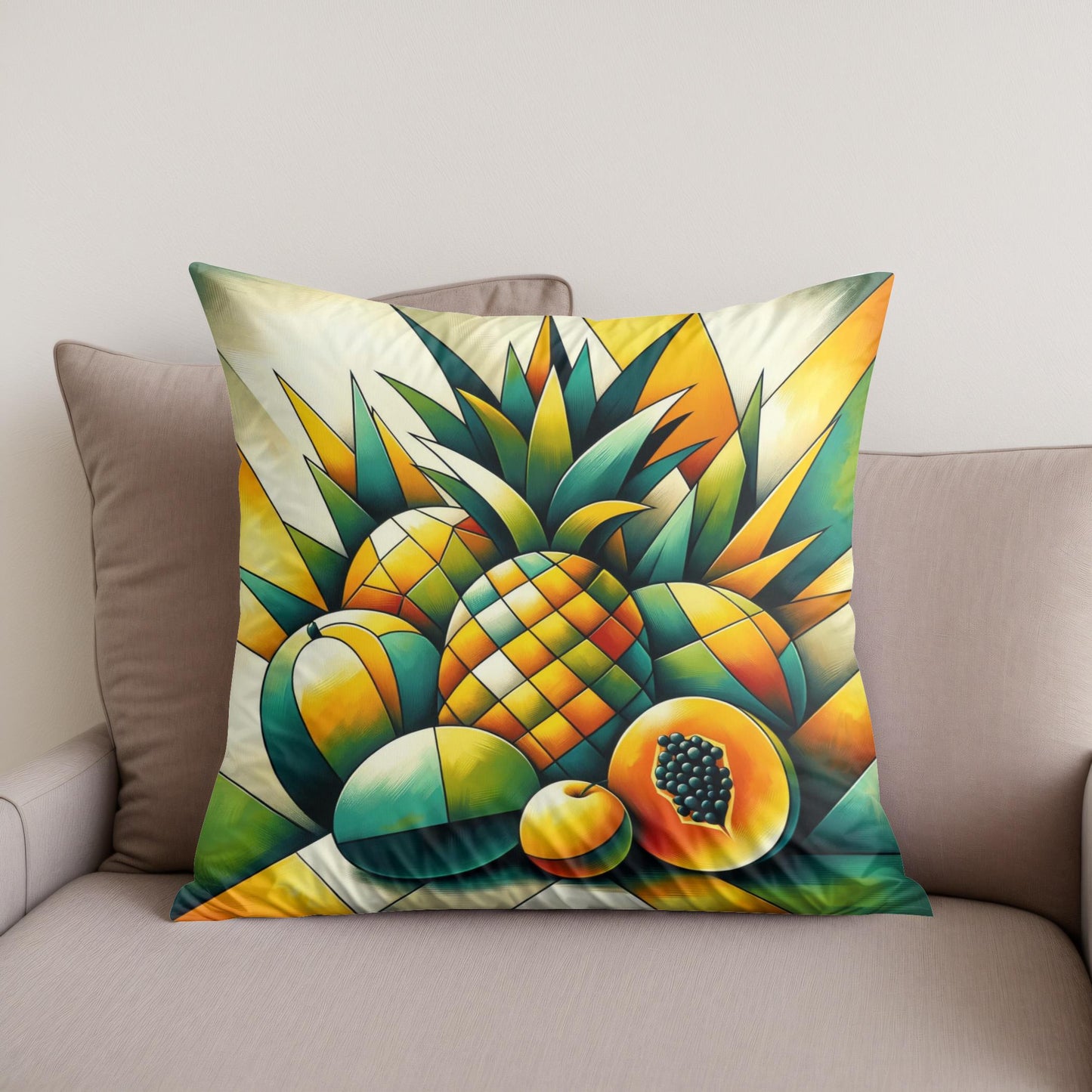 Tropical Tango Cotton Cushion