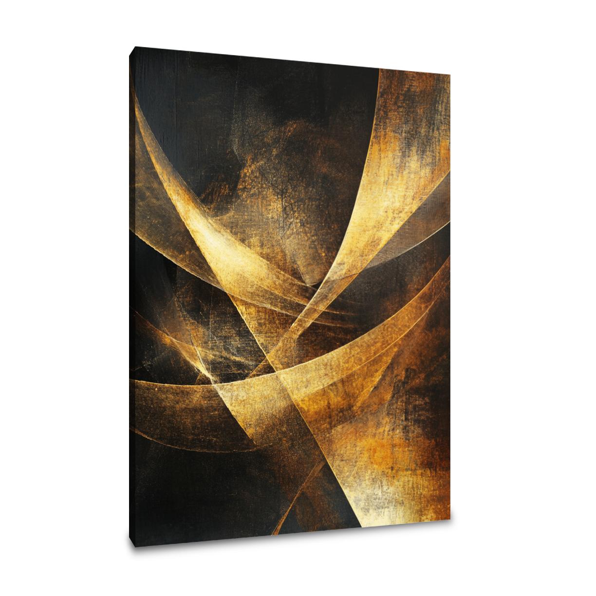 Golden Geometry Canvas