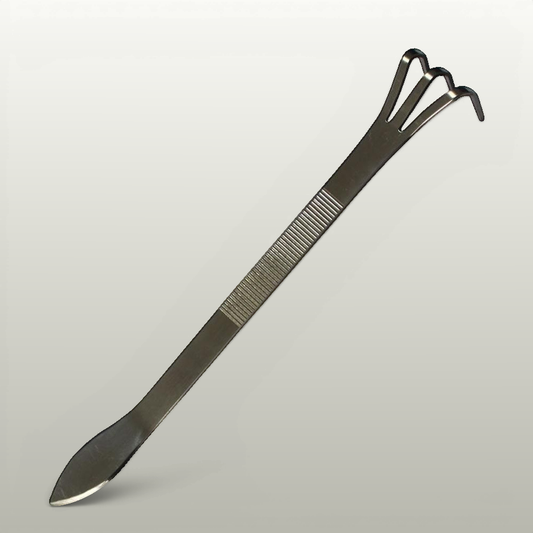 Ryuga Stainless Steel Bonsai Root Rake / Spatula Combination Tool