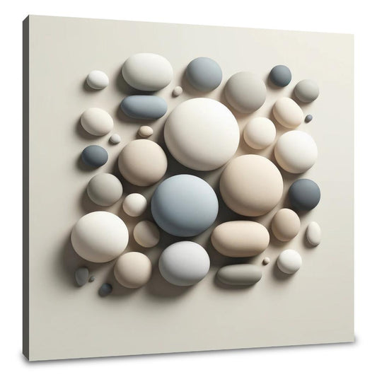 Pebble Harmony Canvas