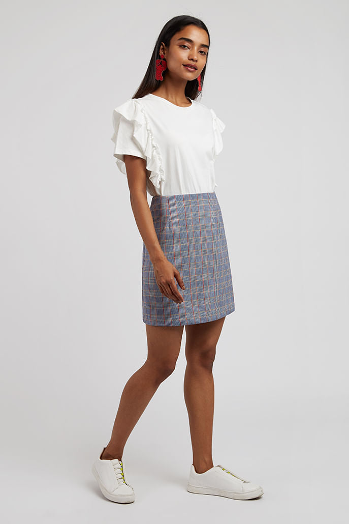 Sibel Bonnie Mini Skirt - Multi