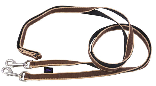 Rubber Grip Webbing Reins - Trigger Attachment