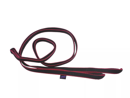 Rubber Grip Webbing Reins - Loop Attachment