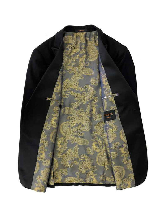 Black 2-button Dinner Suit