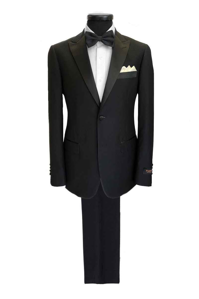 Black 2-button Dinner Suit
