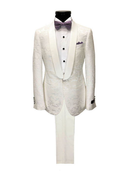 Jacquard Brocade Tuxedo