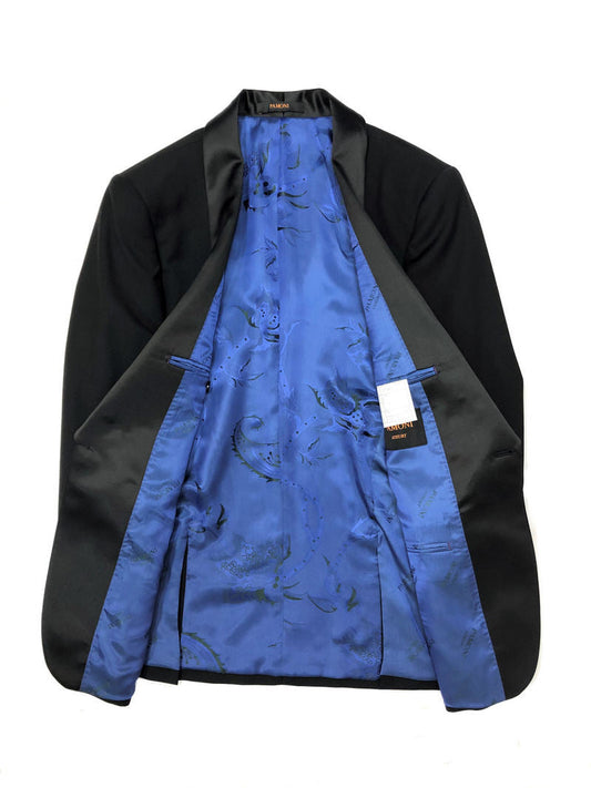 Black 3-piece Tuxedo With Satin Shawl Lapel