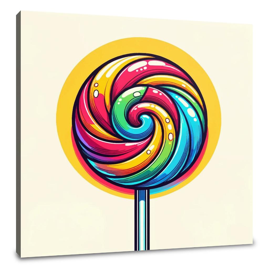 Sweet Swirl Canvas