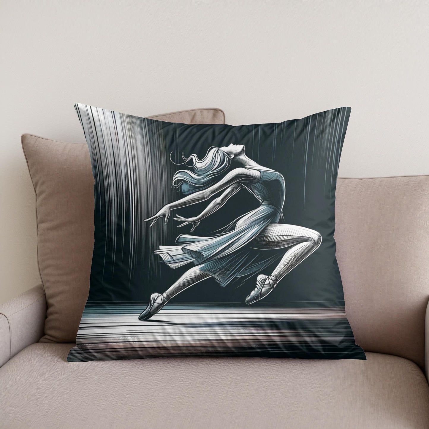 Ethereal Dance Cotton Cushion