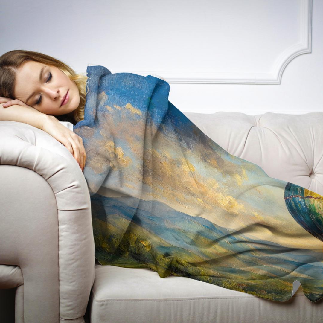 Hot Air Balloon Blanket