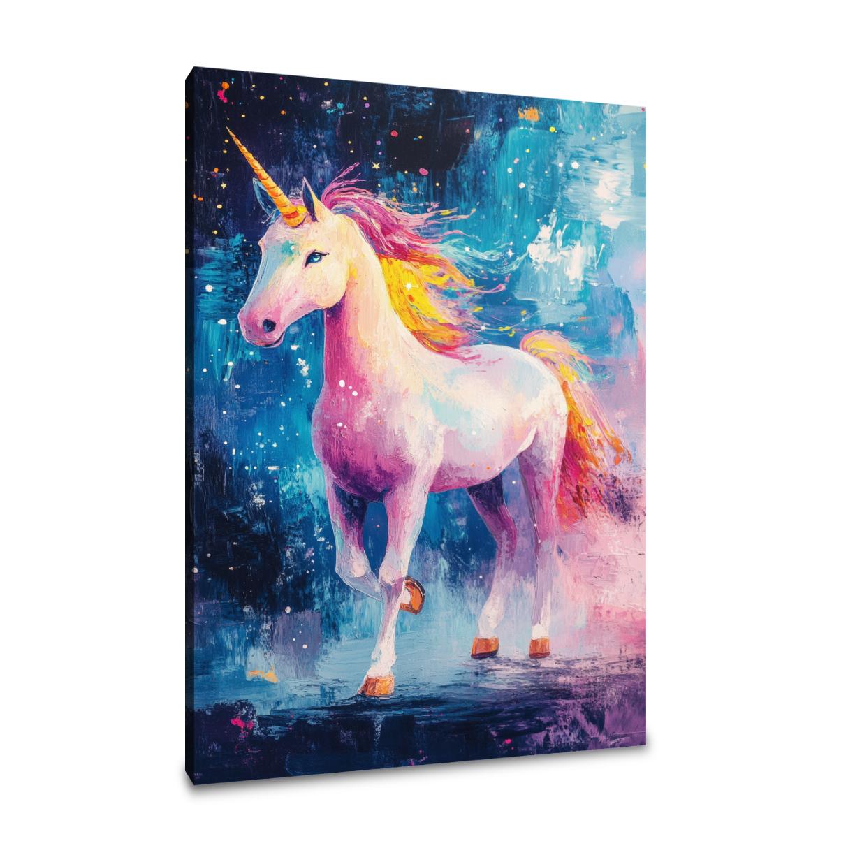 Twilight Unicorn Glow Canvas