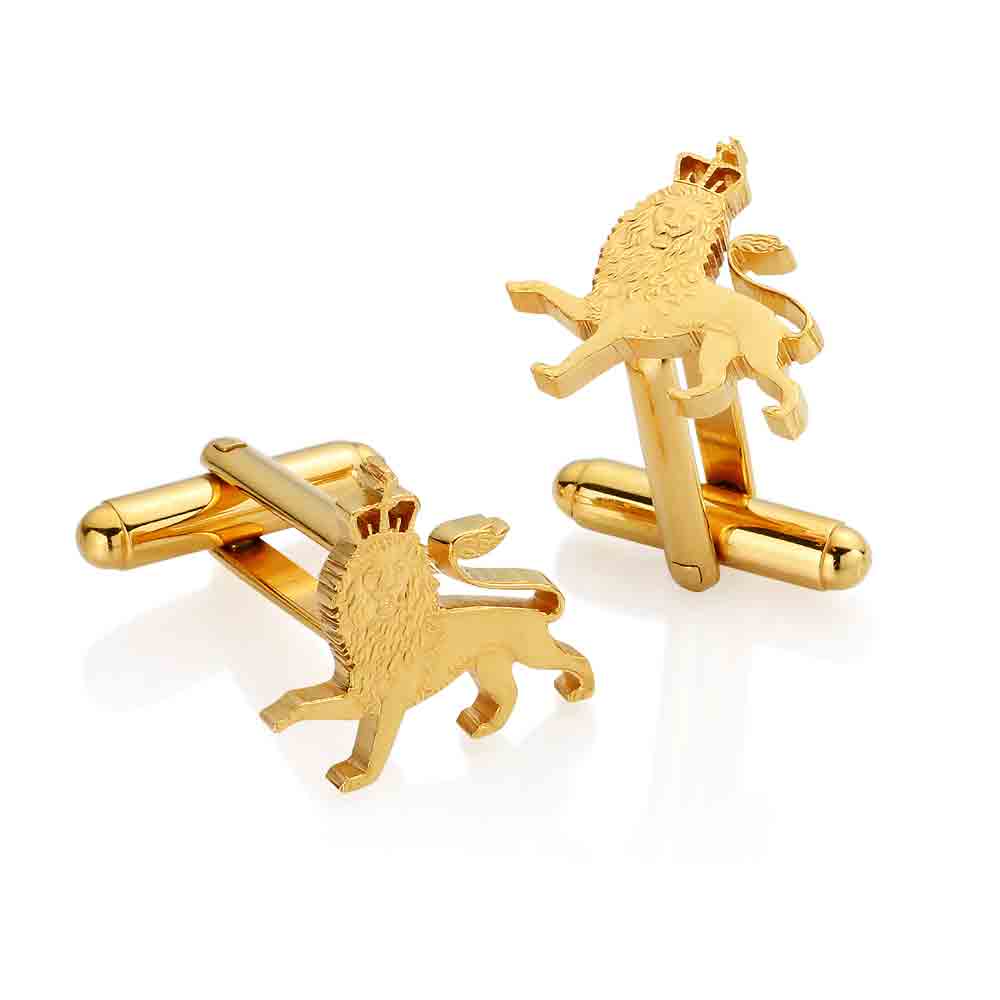 Ten Pence Lion - Cut Out Coin Cufflinks