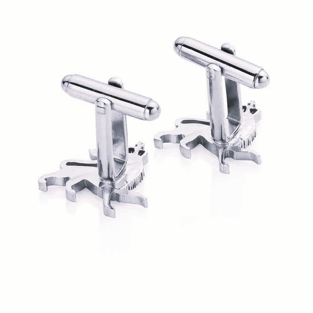 Ten Pence Lion - Cut Out Coin Cufflinks