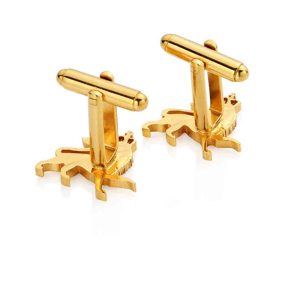 Ten Pence Lion - Cut Out Coin Cufflinks