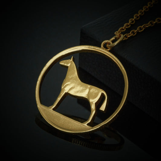Irish Twenty Pence - Cut Out Coin Necklace