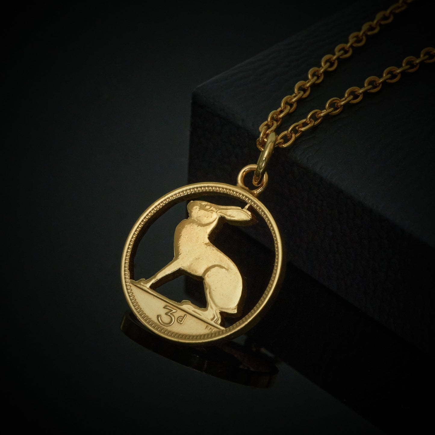 Irish Threepenny - Cut Out Coin Necklace