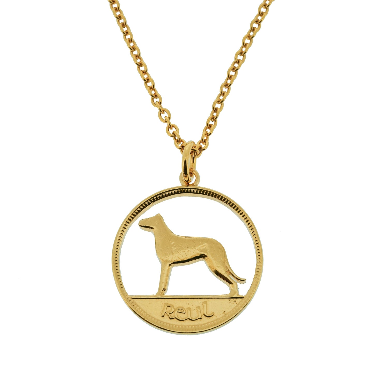 Irish Sixpence - Cut Out Coin Necklace