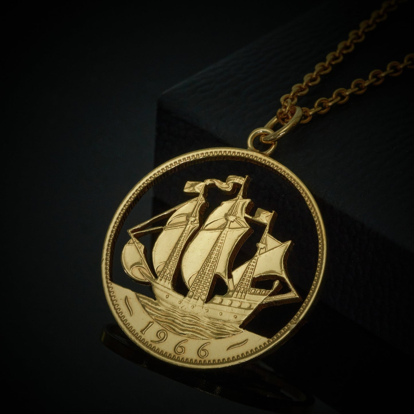 Halfpenny (1937-1967) - Cut Out Coin Necklace