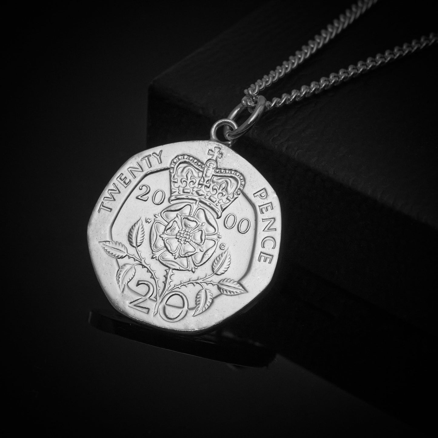 Twenty Pence (1982-2007) - Plated Coin Necklace