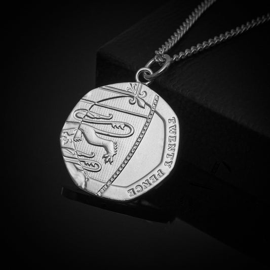 Twenty Pence (2008-2016) - Plated Coin Necklace