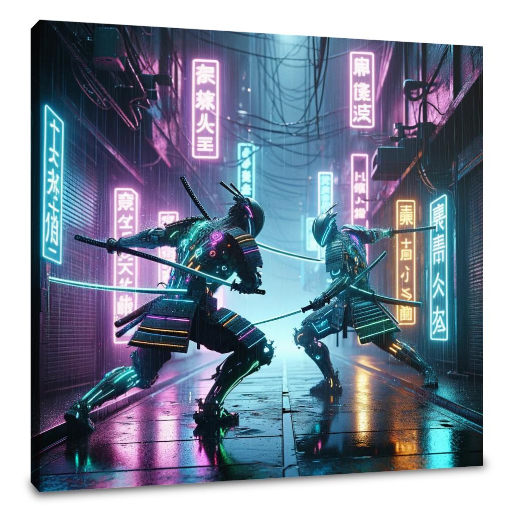 Quantum Reflection Canvas