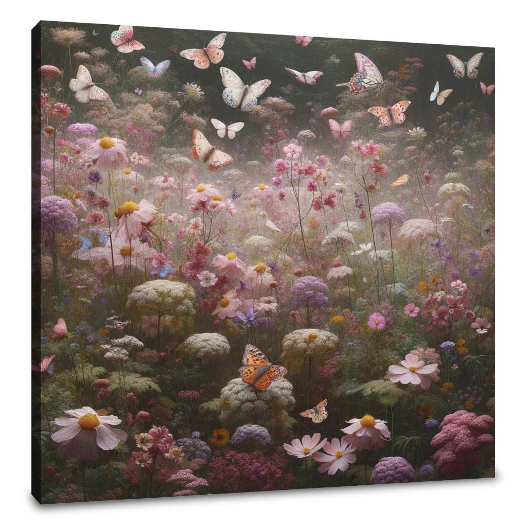 Butterfly Haven Canvas