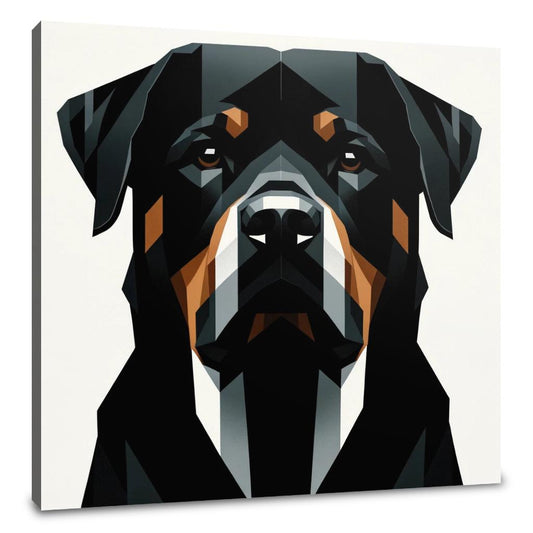 Rottweiler's Realm Canvas