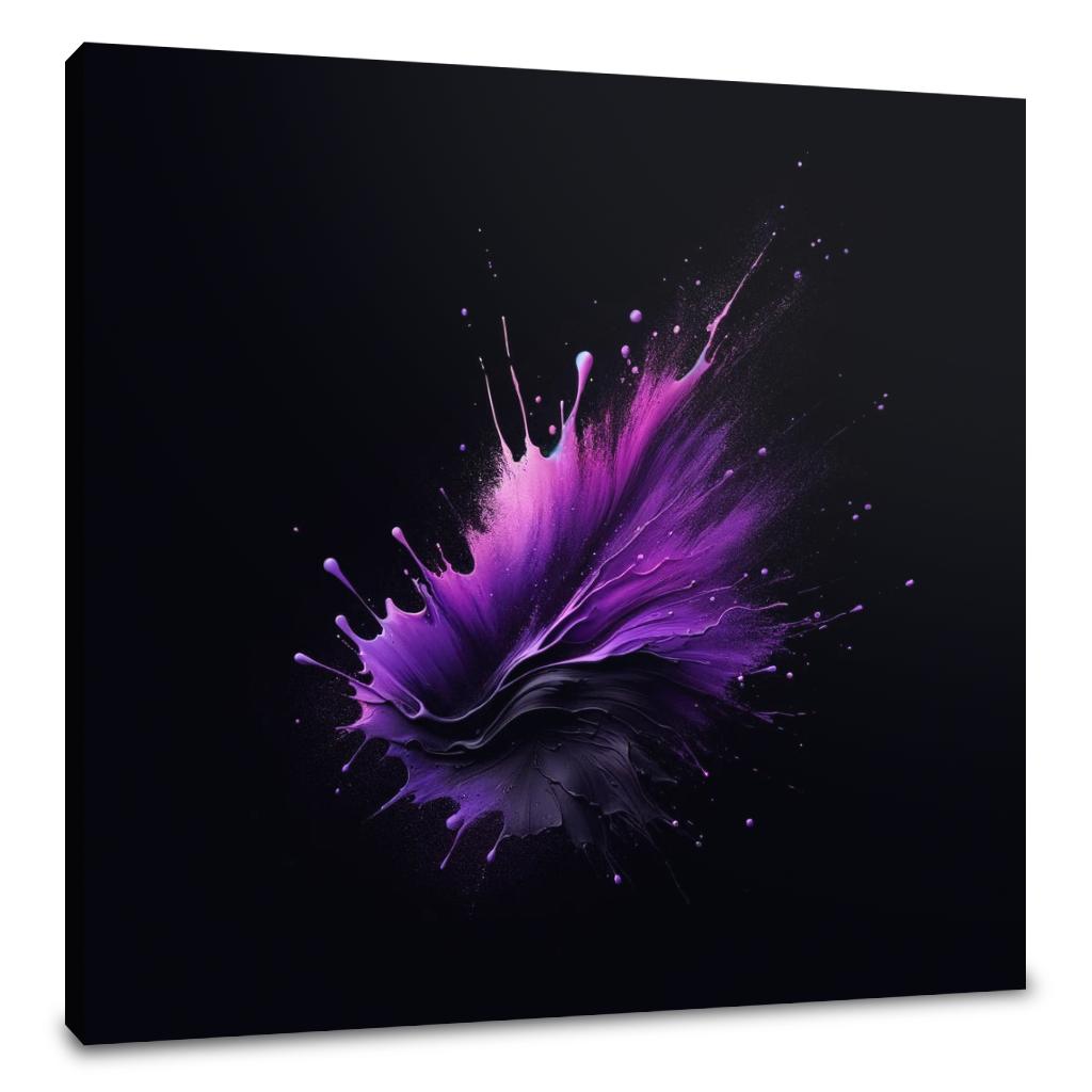 Purple Mystery Canvas