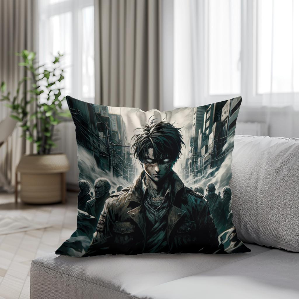 Urban Conflict Cotton Cushion