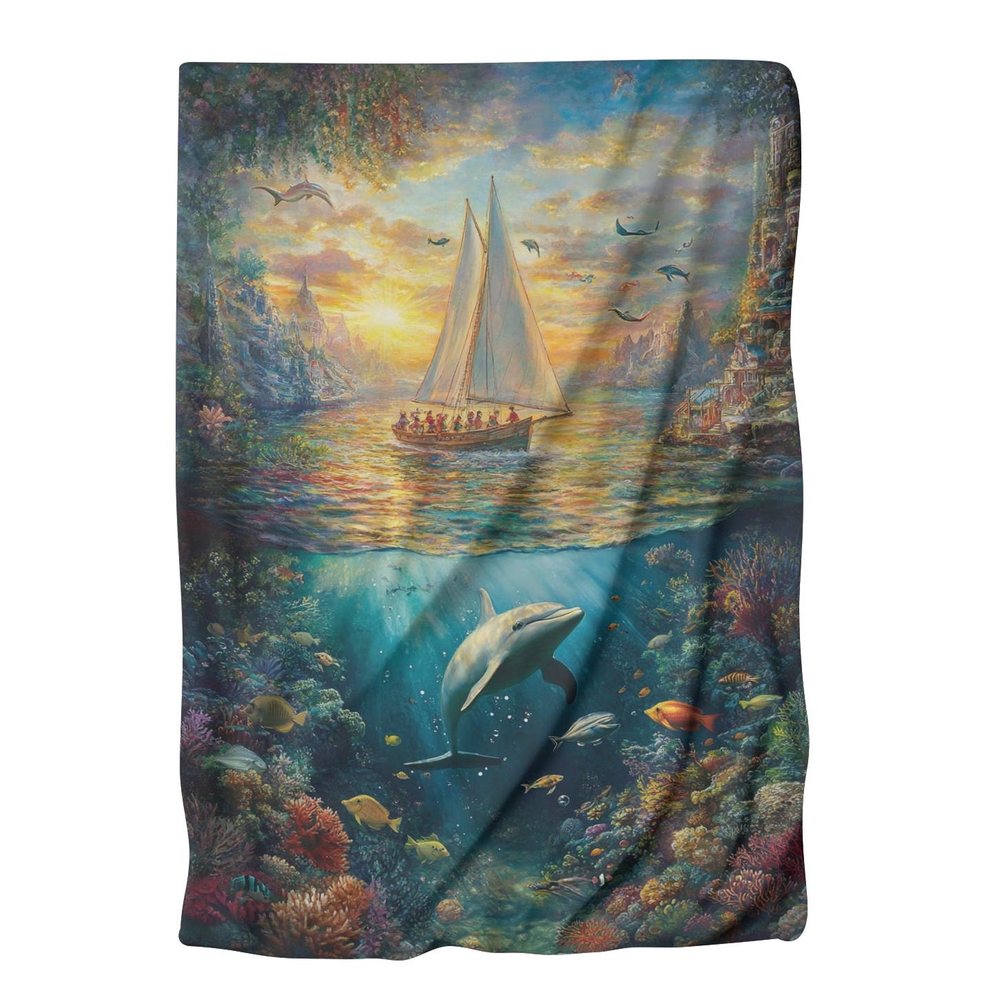 Oceanic Wonders Blanket